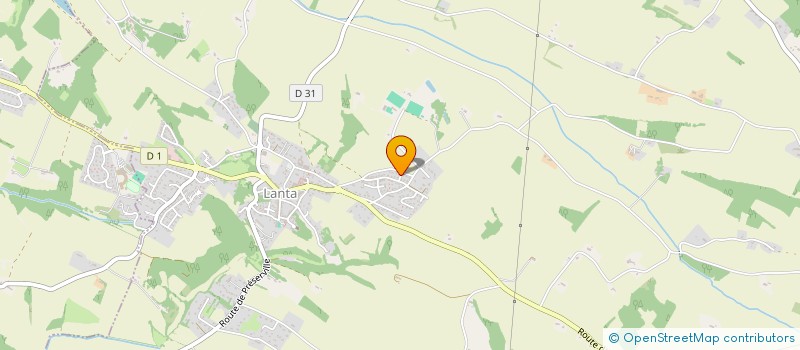 localisation de l'entreprise MONTILO  LANTA