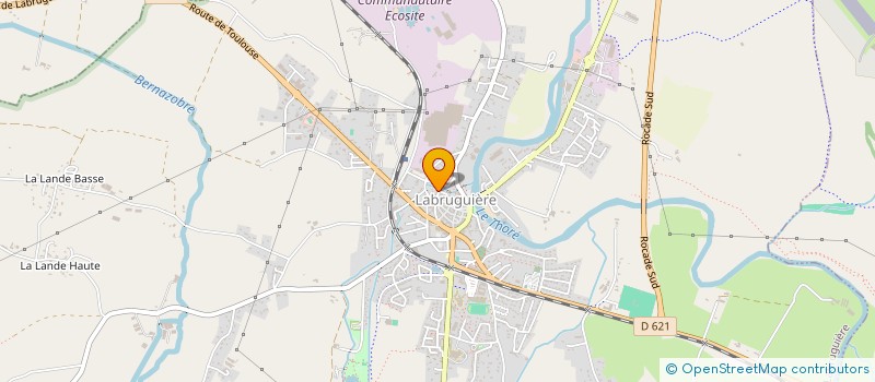 localisation de l'entreprise MONTIMONT  LABRUGUIERE