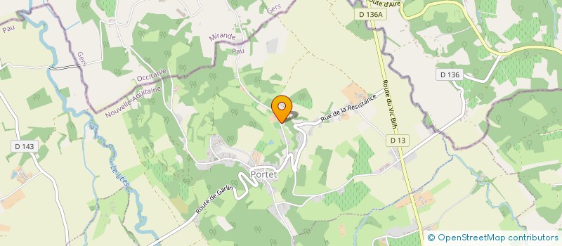 localisation de l'entreprise MONTIMONT IMMOBILIER  PORTET