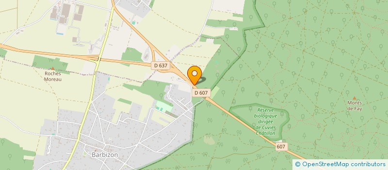 localisation de l'entreprise MONTIMURS  BARBIZON