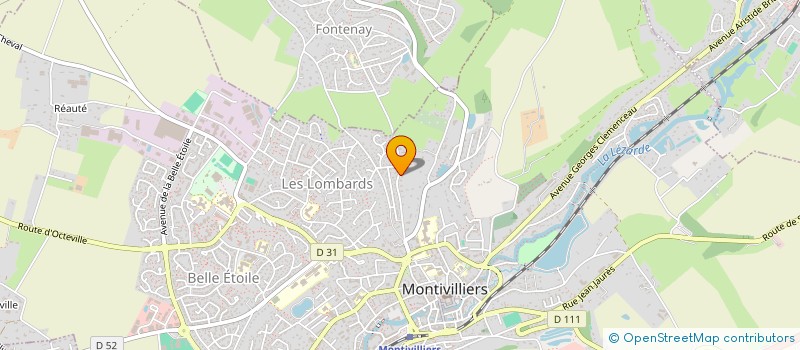 localisation de l'entreprise MONTIVILLIERS HARMONIE VILLE ET NATURE à MONTIVILLIERS