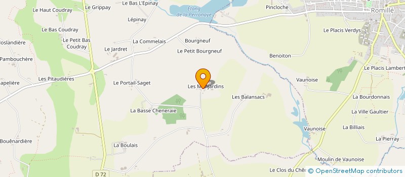 localisation de l'entreprise MONTJARDIN  BEDEE