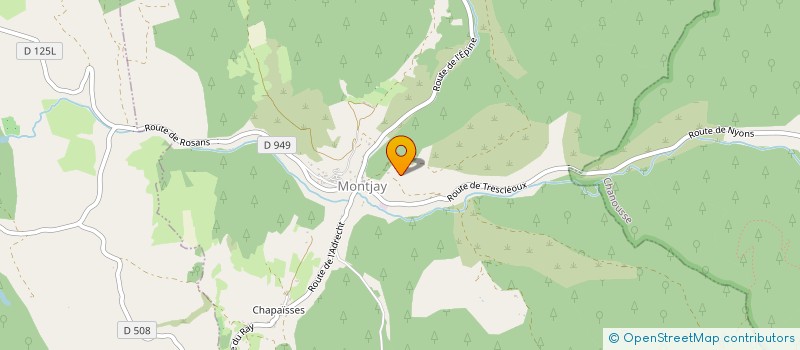 localisation de l'entreprise MONTJAY FAMILY SCI  MONTJAY