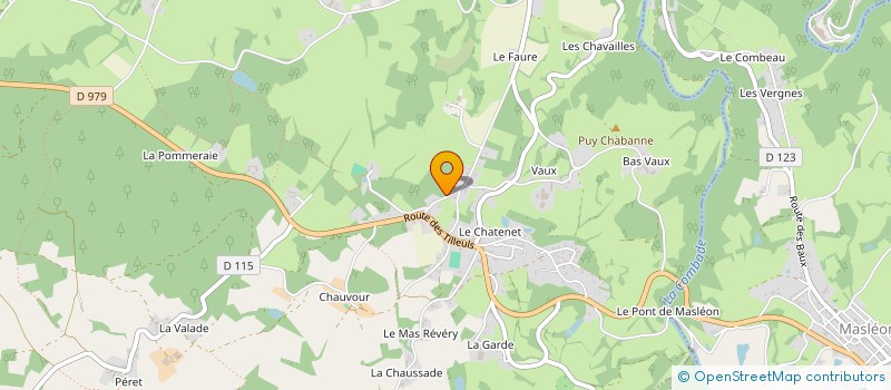 localisation de l'entreprise MONTJOFFRE à SAINT-DENIS-DES-MURS