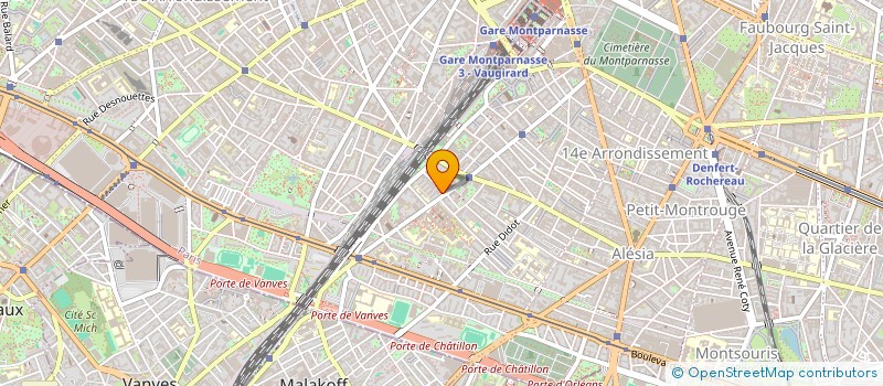 localisation de l'entreprise MONTJOIE 1000  PARIS