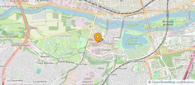 localisation de l'entreprise MONTJOIE SARAN  TOURS