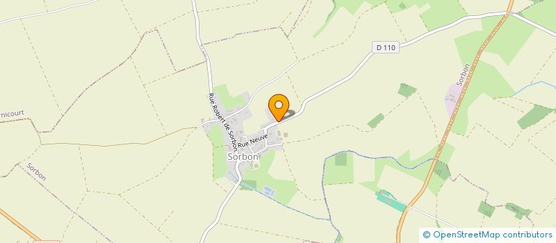 localisation de l'entreprise MONTJOLY LEPELLETIER  SORBON