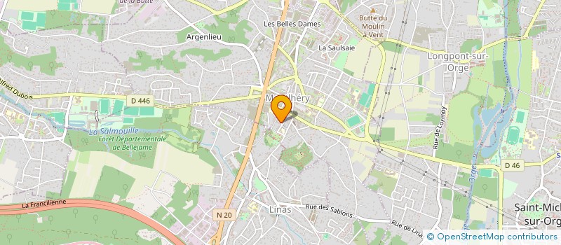 localisation de l'entreprise MONTLHERY RENOV à MONTLHERY