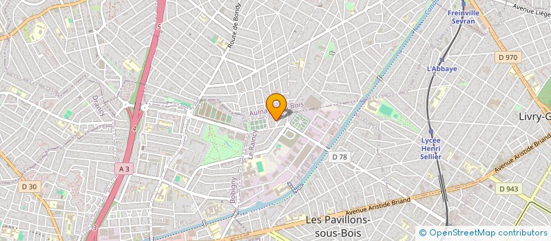 localisation de l'entreprise MONTLIFT à LES PAVILLONS-SOUS-BOIS
