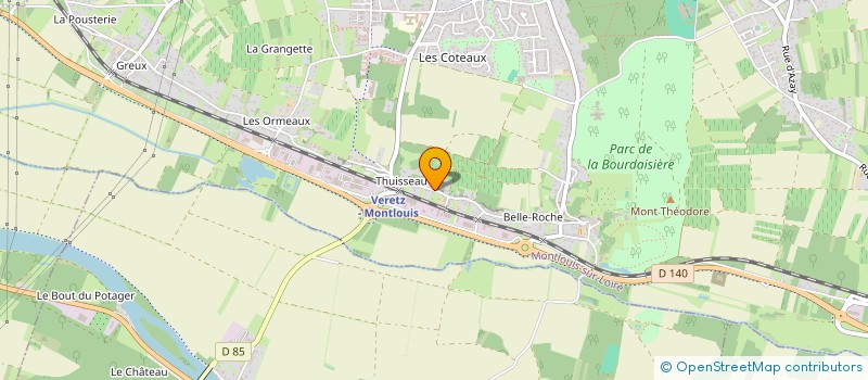 localisation de l'entreprise MONTLOUIS LA BROCANTE  MONTLOUIS-SUR-LOIRE