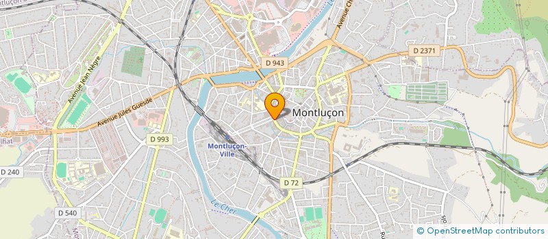 localisation de l'entreprise MONTLU-IMMO  MONTLUCON
