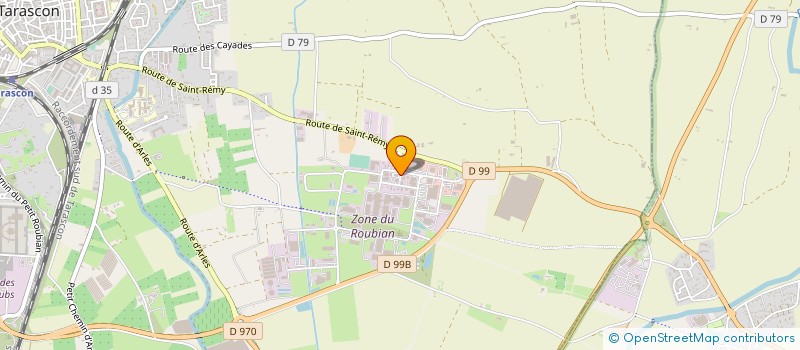 localisation de l'entreprise MONTLUCON COMMERCE  TARASCON