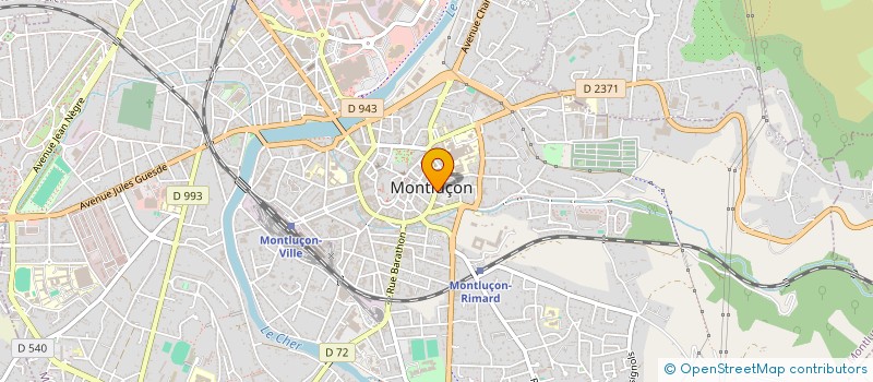 localisation de l'entreprise MONTLUCON MEDIATION à MONTLUCON