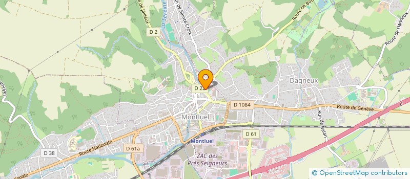 localisation de l'entreprise MONTLUEL COTIERE BOXE  MONTLUEL