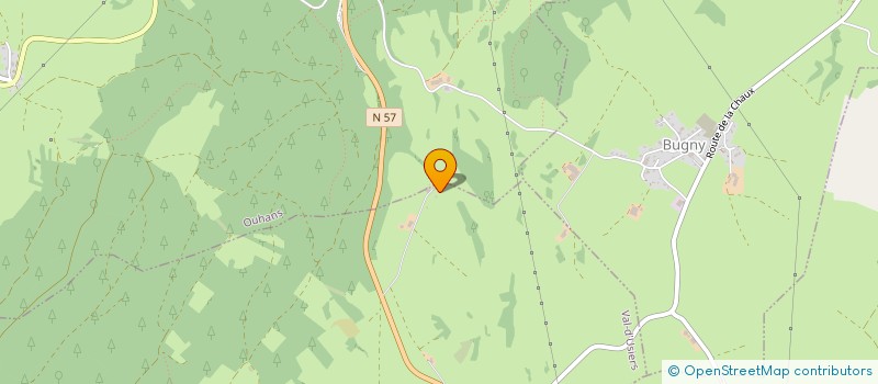 localisation de l'entreprise MONTMALINGIN  OUHANS