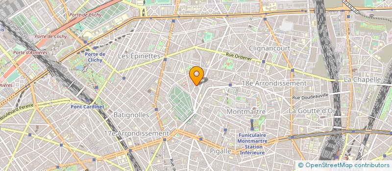 localisation de l'entreprise MONTMARTRE AUTHENTIC  PARIS