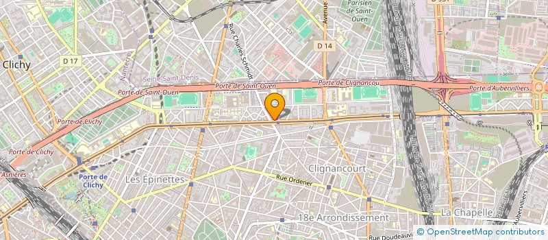 localisation de l'entreprise MONTMARTRE AUTO ECOLE à PARIS