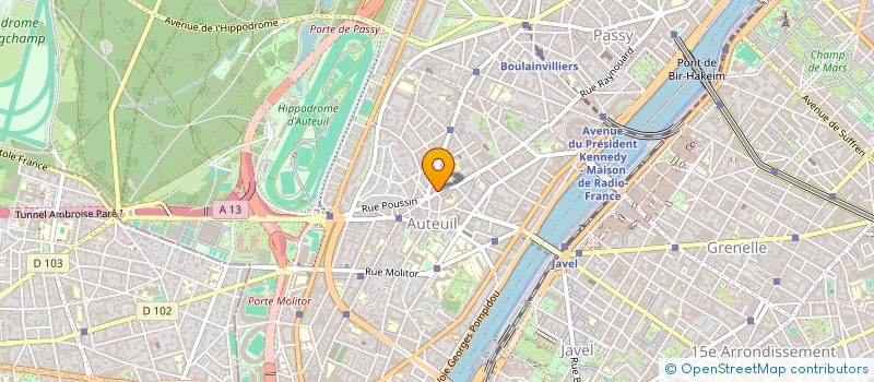 localisation de l'entreprise MONTMARTRE PATRIMOINE  PARIS