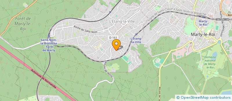 localisation de l'entreprise MONTMAYEUR INVEST  L'ETANG-LA-VILLE