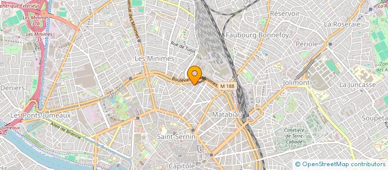 localisation de l'entreprise MONTME à TOULOUSE