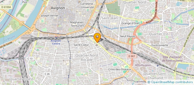 localisation de l'entreprise MONTMIRAIL  AVIGNON