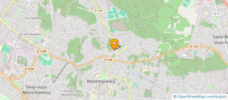 localisation de l'entreprise MONTMORENCY BATIMENT  MONTMORENCY