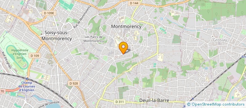 localisation de l'entreprise MONTMORENCY LUXEMBOURG à MONTMORENCY