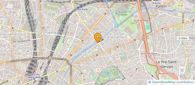 localisation de l'entreprise MONTMORENCY TEXTILES  PARIS