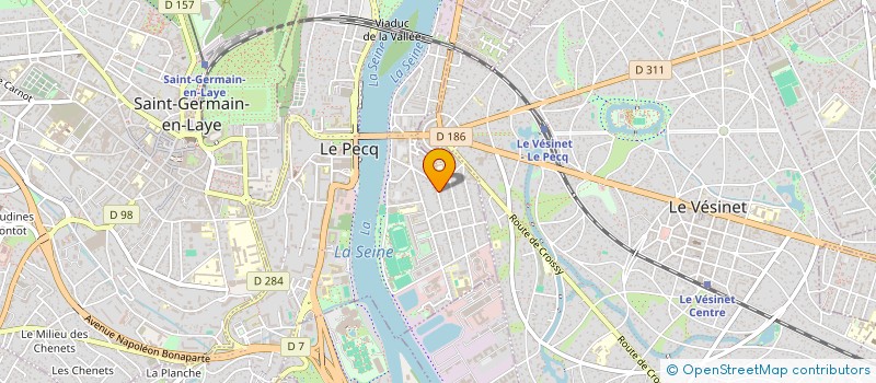 localisation de l'entreprise MONTOBELLO  LE PECQ