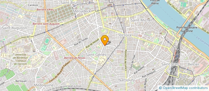 localisation de l'entreprise MONTOGA STUDIO à BORDEAUX