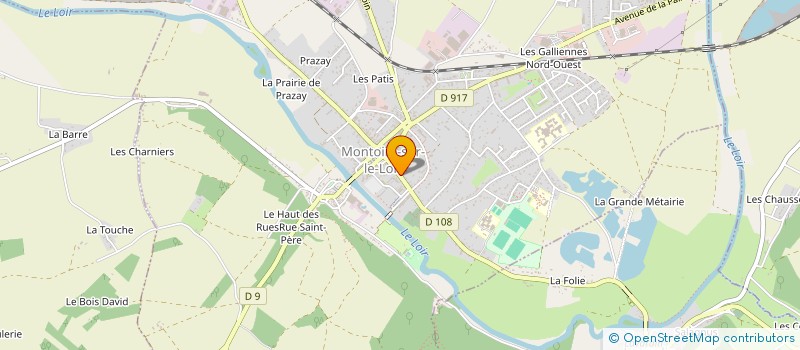 localisation de l'entreprise MONTOIRE SUR LE NET à MONTOIRE-SUR-LE-LOIR
