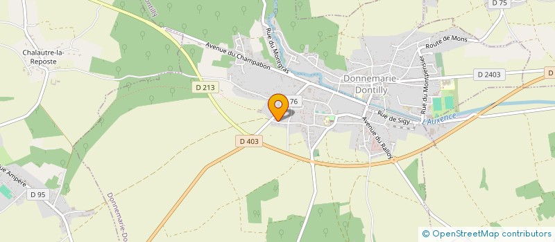 localisation de l'entreprise MONTOIS INVESTISSEMENT IMMOBILIER  DONNEMARIE-DONTILLY