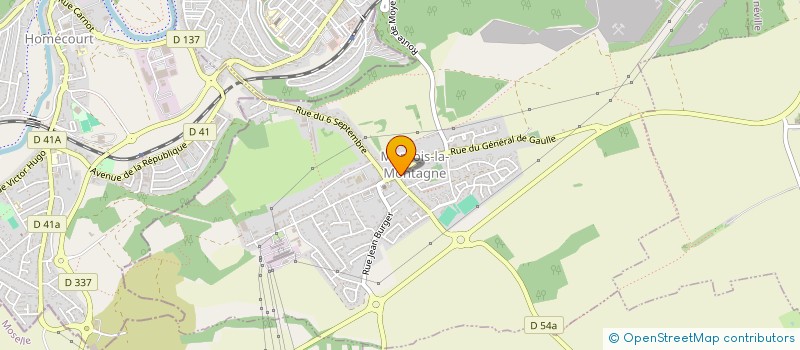 localisation de l'entreprise MONTOIS LA MONTAGNE TENNIS DE TABLE  MONTOIS-LA-MONTAGNE