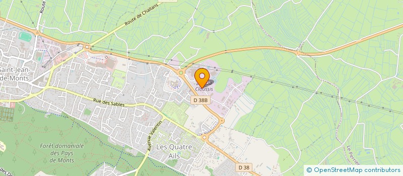 localisation de l'entreprise MONTOISE NETTOYAGE à SAINT-JEAN-DE-MONTS