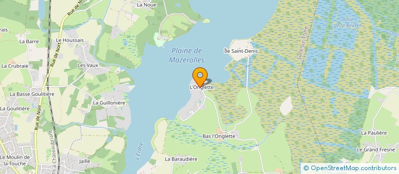 localisation de l'entreprise MONTOIT  SUCE-SUR-ERDRE