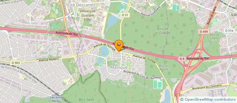 localisation de l'entreprise MONTOIT L'AGENCE  EMERAINVILLE