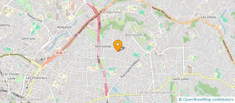 localisation de l'entreprise MONTOLIVET INVEST à MARSEILLE