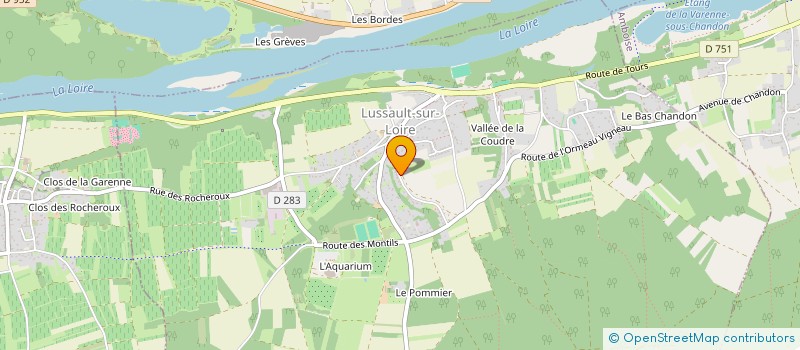 localisation de l'entreprise MONTORAY  LUSSAULT-SUR-LOIRE