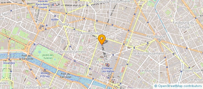 localisation de l'entreprise MONTORGUEIL ANESTHESIE  PARIS