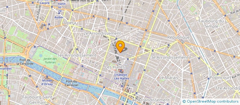 localisation de l'entreprise MONTORGUEIL MUNDICOM à PARIS