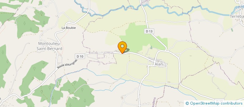 localisation de l'entreprise MONTOULIEU PARTENAIRES  MONTOULIEU-SAINT-BERNARD