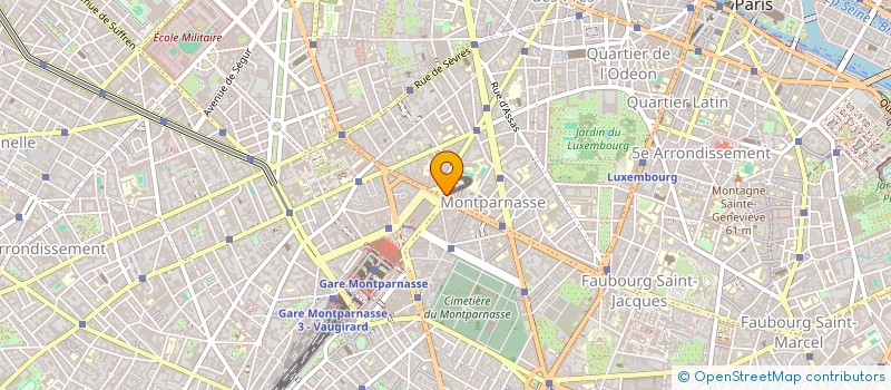 localisation de l'entreprise MONTPAR6  PARIS