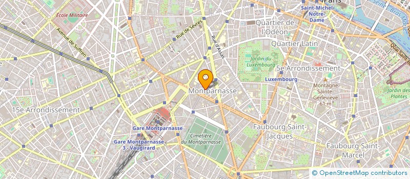 localisation de l'entreprise MONTPARNASSE AUTO ECOLE à PARIS
