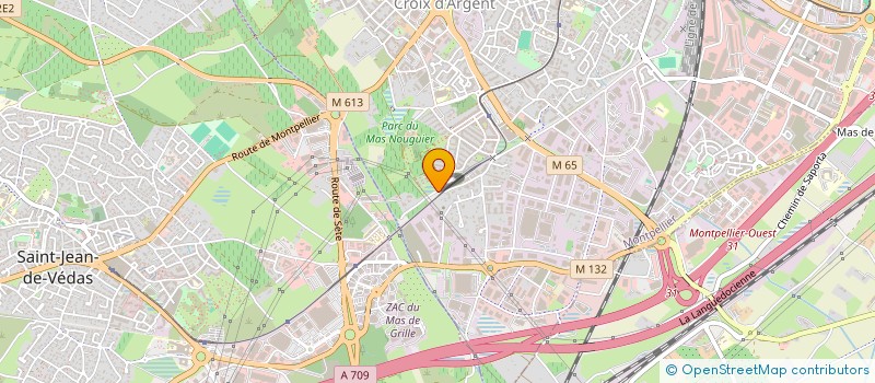 localisation de l'entreprise MONTPEL A VELO à MONTPELLIER