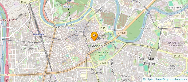 localisation de l'entreprise MONTPELLIER à GRENOBLE