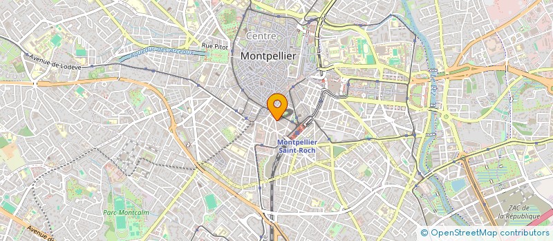localisation de l'entreprise MONTPELLIER BILLARD MB à MONTPELLIER