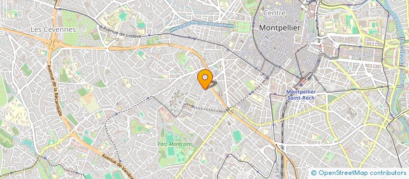 localisation de l'entreprise MONTPELLIER CAUSE COMMUNE  MONTPELLIER