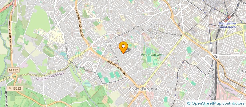 localisation de l'entreprise MONTPELLIER CHAMBERTE HAND BALL à MONTPELLIER