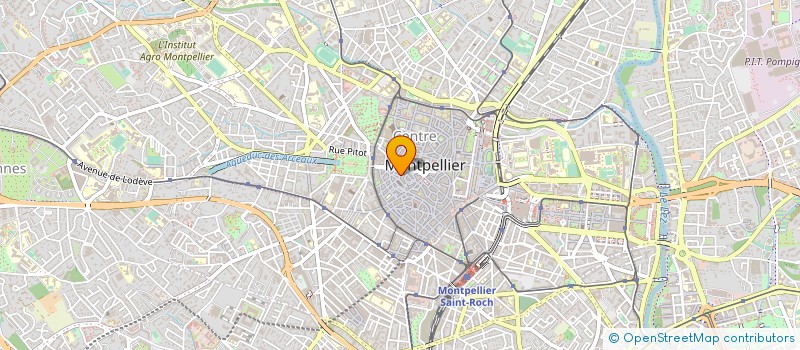 localisation de l'entreprise MONTPELLIER COMMERCES & PATRIMOINE CABINET MCP  MONTPELLIER