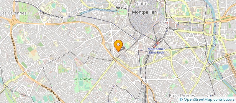 localisation de l'entreprise MONTPELLIER CONTROLE AUTOMOBILE à MONTPELLIER